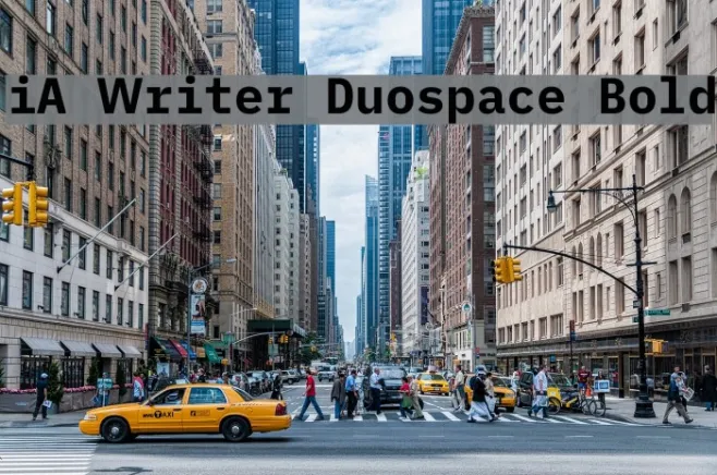 iA Writer Duospace Bold Example 1