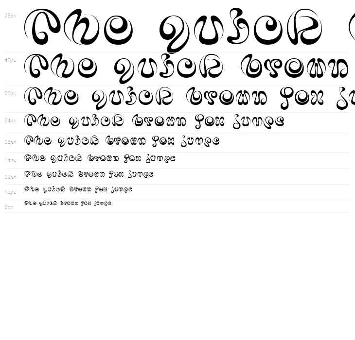 iAi Alphabet Waterfall