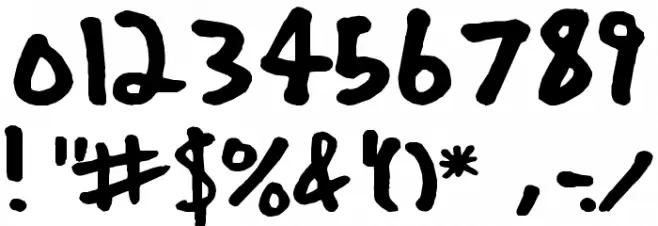 ians font Font OTHER CHARS