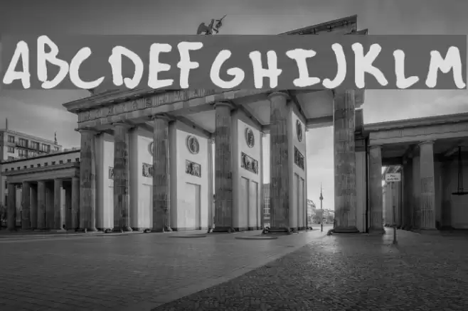 ians font Font examples