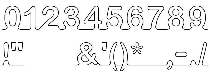 iarnold Font OTHER CHARS
