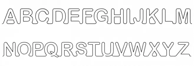 iarnold Schriftart Groß