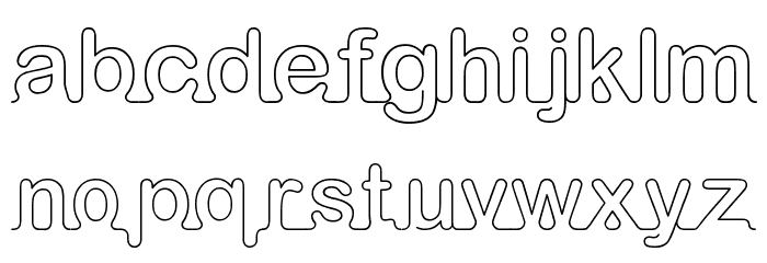 iarnold Font LOWERCASE