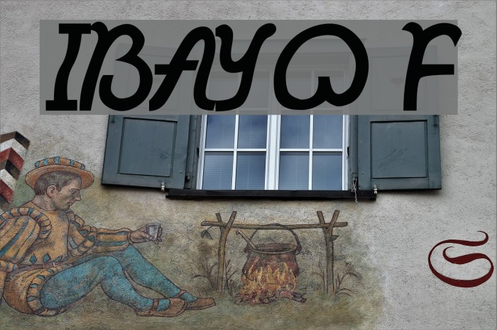 IBAYO Font examples