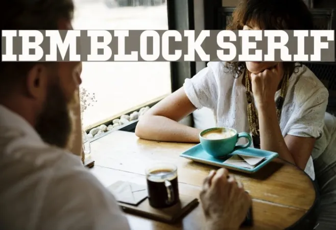 IBM Block Serif Example 1