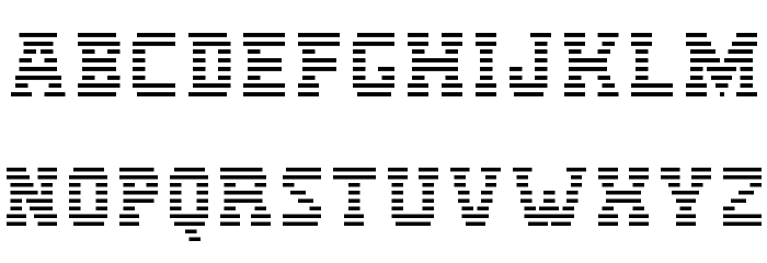 IBM Logo Regular फ़ॉन्ट लोअरकेस