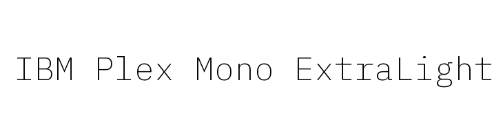 IBM Plex mono in Visual code Studio. Шрифт ibm plex