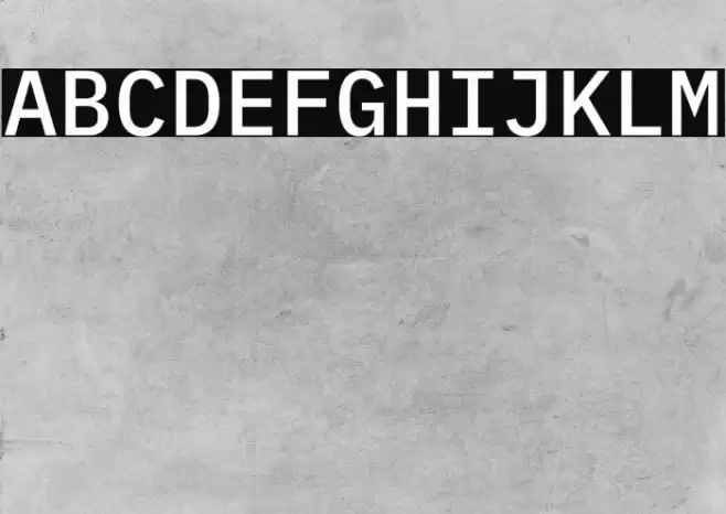 IBM Plex Mono Medium Font examples