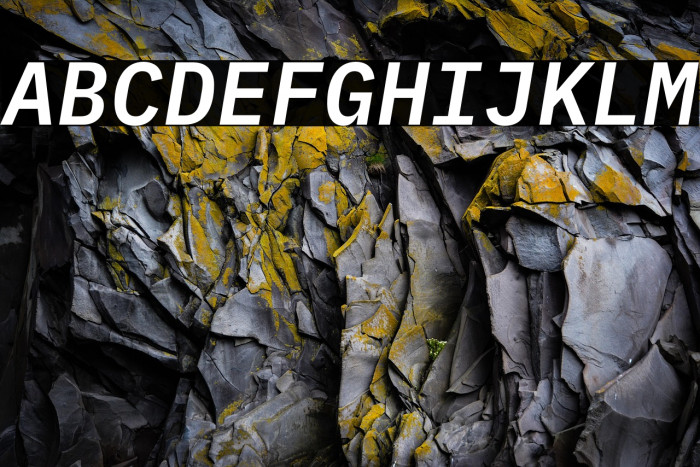 IBM Plex Mono SemiBold Italic Example 2