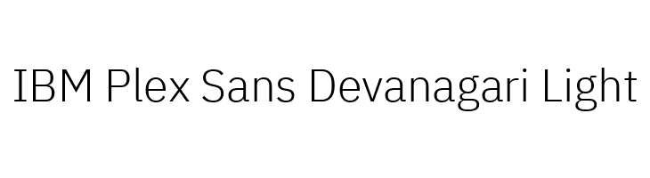 IBM Plex Sans Devanagari Light Скачать бесплатные шрифты
