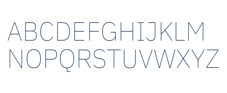 IBM Plex Sans Devanagari Thin Uppercase