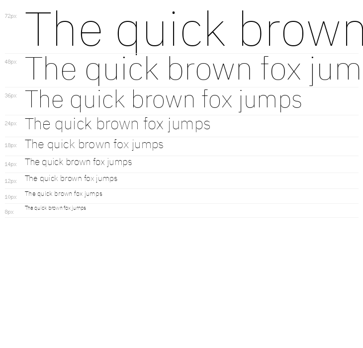 IBM Plex Sans Devanagari Thin Waterfall