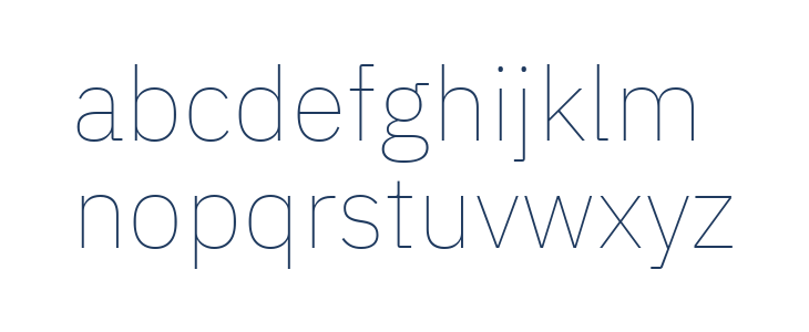 IBM Plex Sans Devanagari Thin Lowercase