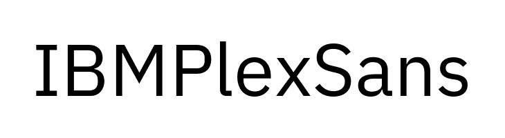 IBM Plex Sans  Fuentes Gratis Descargar