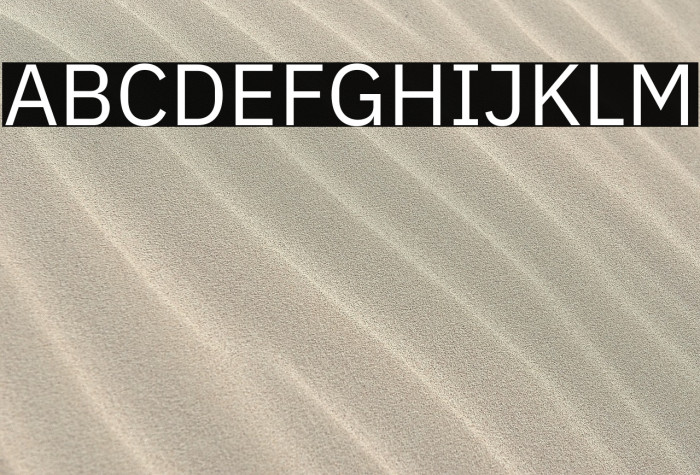 IBM Plex Sans Example 1