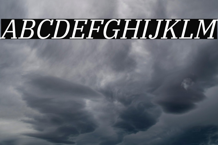 IBM Plex Serif Italic Example 3