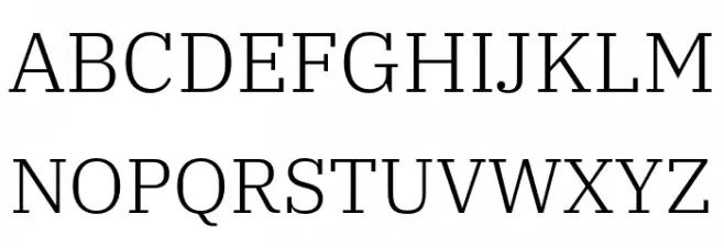 IBM Plex Serif Light Шрифта ВЕРХНИЙ