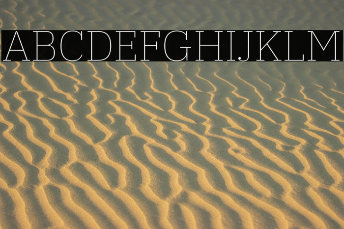 IBM Plex Serif Thin Example 3