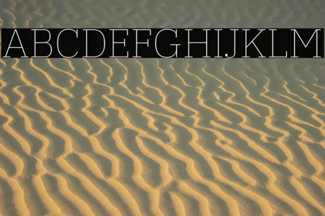 IBM Plex Serif Thin Example 3
