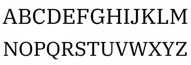 IBM Plex Serif Fonte MAIÚSCULAS