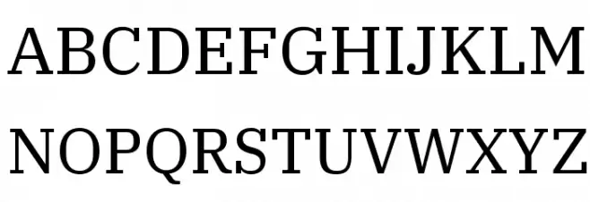 IBM Plex Serif Font Litere mari