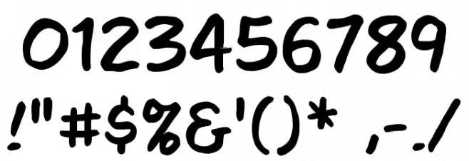 IBS Hagio Graphics Font OTHER CHARS