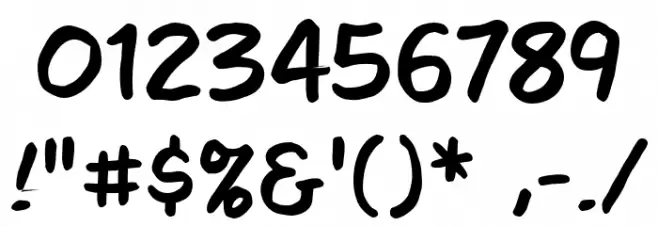 IBSHagioGraphics Font OTHER CHARS