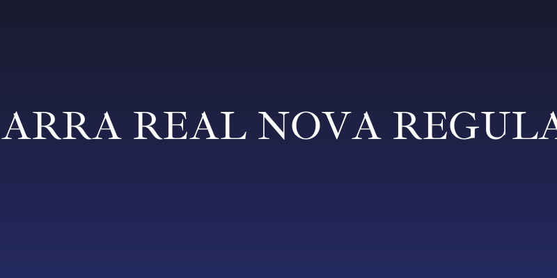 Ibarra Real Nova Regular Social Header