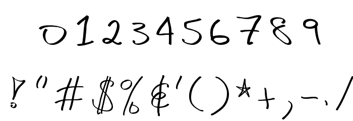 Ibarra Font OTHER CHARS