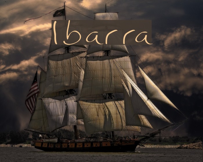 Ibarra Font examples