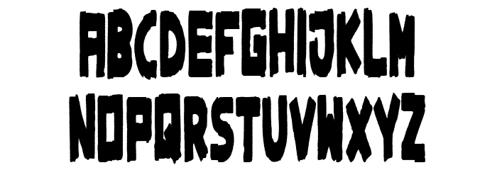 Iberian Rugby Team Font LOWERCASE