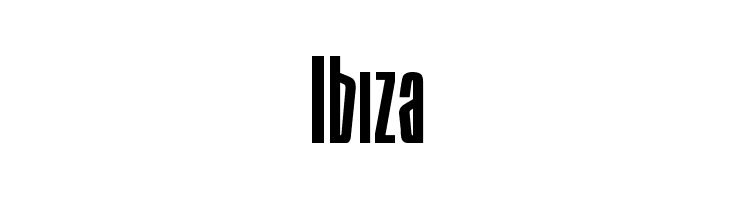 Ibiza Font - FFonts.net