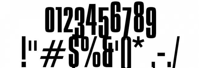 Ibiza Font OTHER CHARS