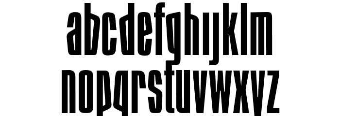 Ibiza Font LOWERCASE