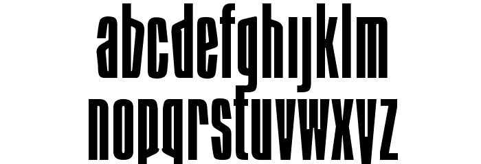 Ibiza Font LOWERCASE