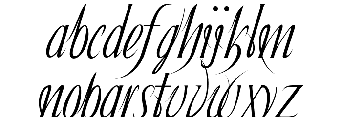 Ibleum Font LOWERCASE