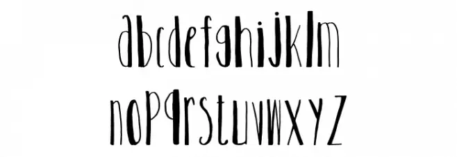 Ibrat Font LOWERCASE