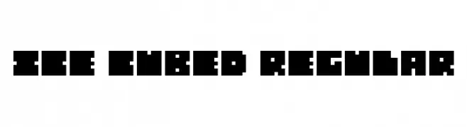 ICE CUBED Regular  Free Fonts Download