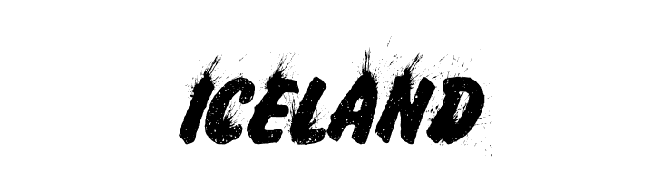 ICELAND  免费字体下载