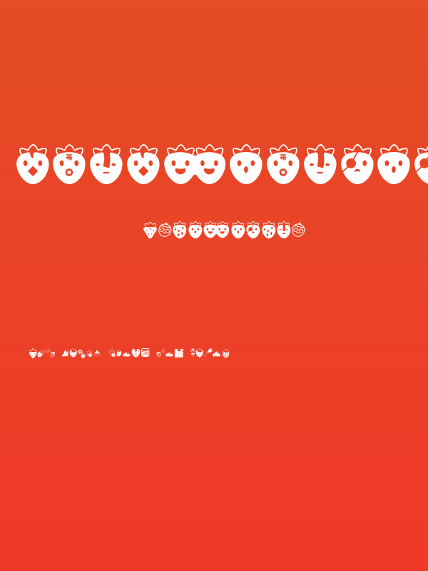 ICHIGOCharacter Poster