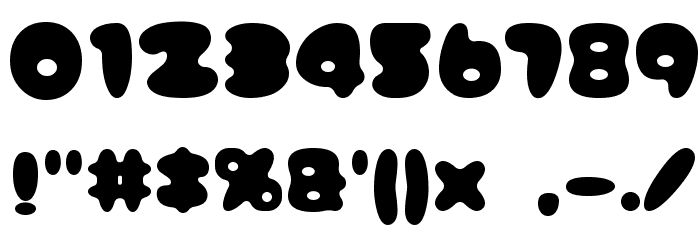 ICHIGORegular Font OTHER CHARS