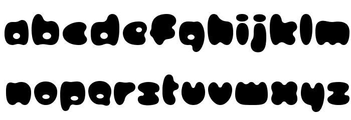 ICHIGORegular Font LOWERCASE