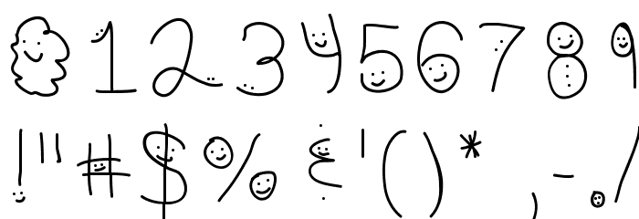 ICU Font OTHER CHARS