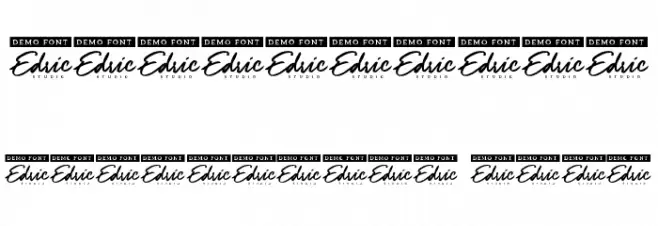 Ice Breaking Demo Font OTHER CHARS