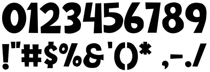 Ice Cream Grande Font OTHER CHARS