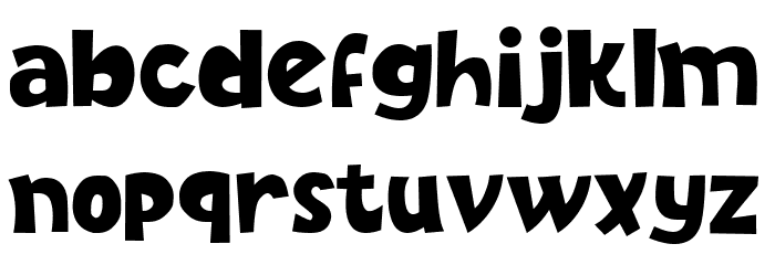 Ice Cream Grande Font LOWERCASE