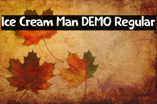 Ice Cream Man DEMO Regular Example 3