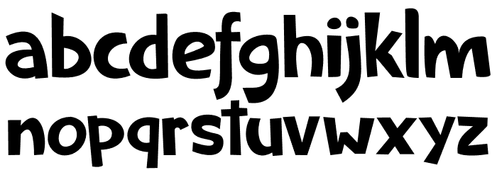 Ice Cream Man DEMO Regular Font LOWERCASE