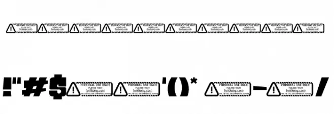 Ice Land Font OTHER CHARS