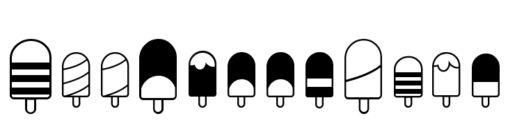 Ice Lolly Ding  Free Fonts Download